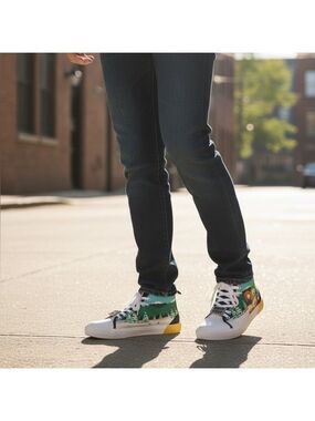 Ground Up South Park High Top Sneakers Mens Size 10.5 Cartoon